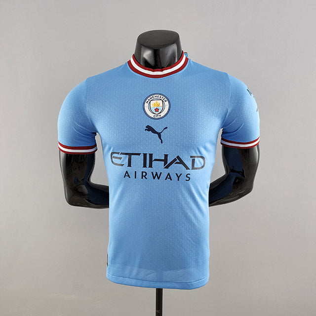 Camisa Manchester City 22/23 Versão Jogador Home