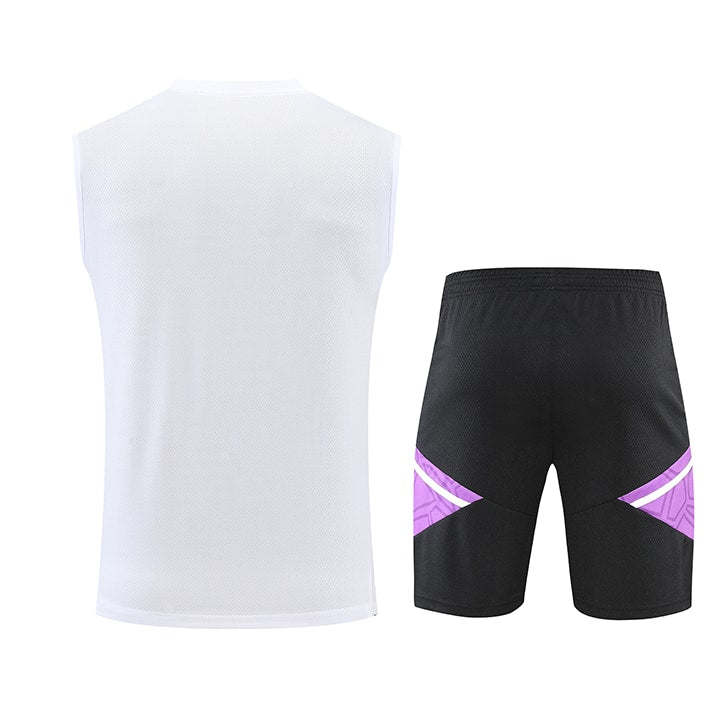 KIT REGATA REAL MADRID 2023 - BRANCO/ROXO