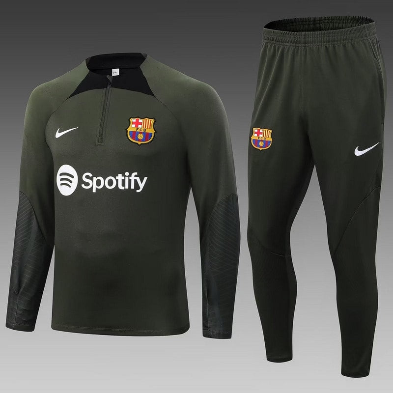 Conjunto Treino Barcelona 2023 - Verde