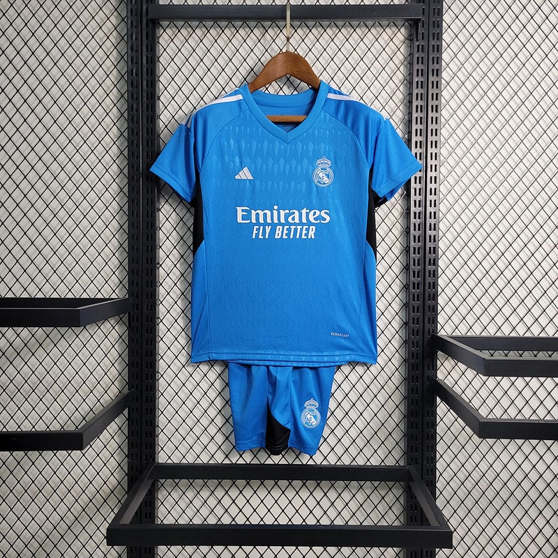 Conjunto Infantil Real Madrid 2023/24 Goleiro