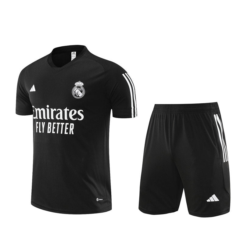 Kit Treino Real Madrid 23/24 - Preto