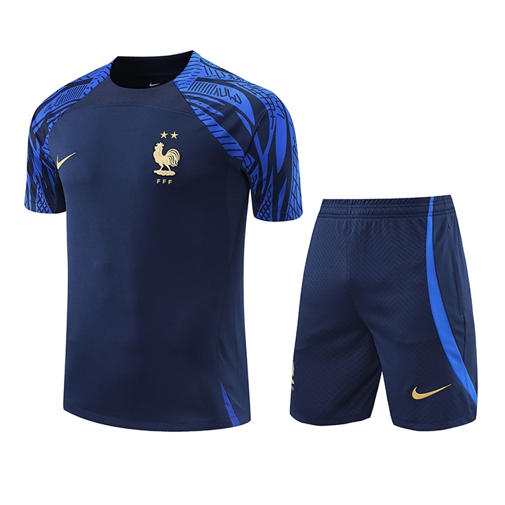 Kit Treino França 22/23 - Azul