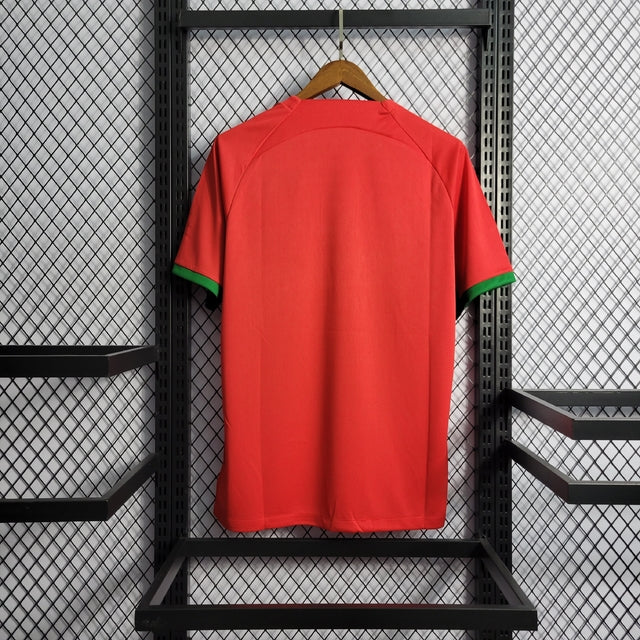 Camisa Seleção Portugal Home 22/23 s/n° Torcedor Nike Masculina - Vermelha