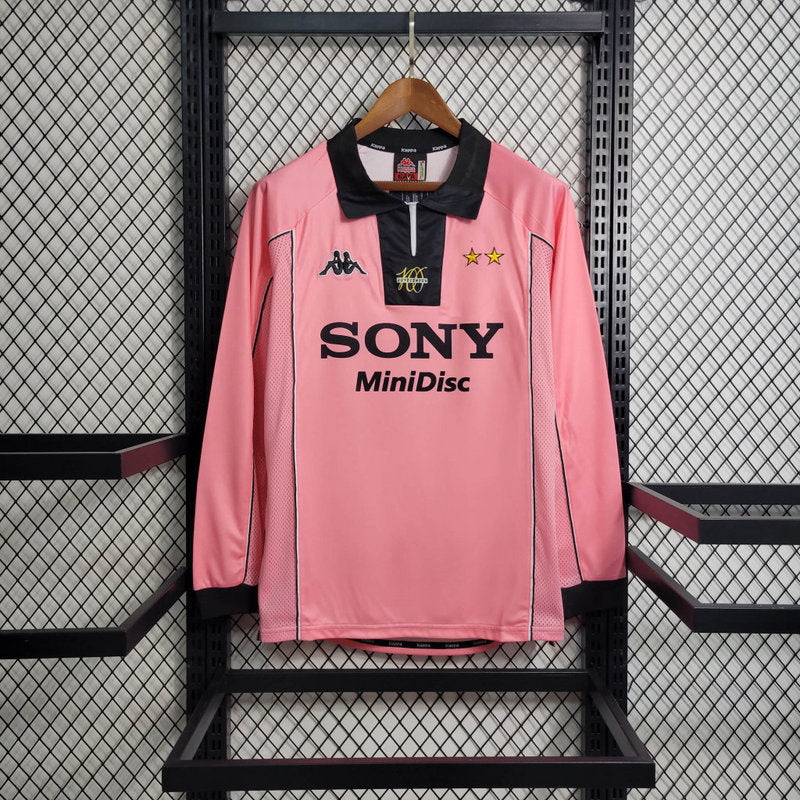 Camisa Retrô Juventus 97/98 Manga longa Away