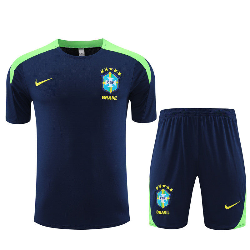 Kit Treino Brasil 24/25 - Azul Marinho