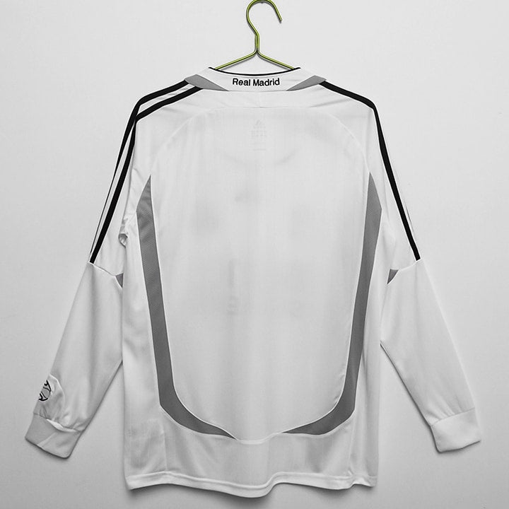 Camisa Retrõ Real Madrid 2006∕07 Manga longa