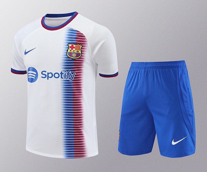 Kit Treino Barcelona 24/25 - Branco