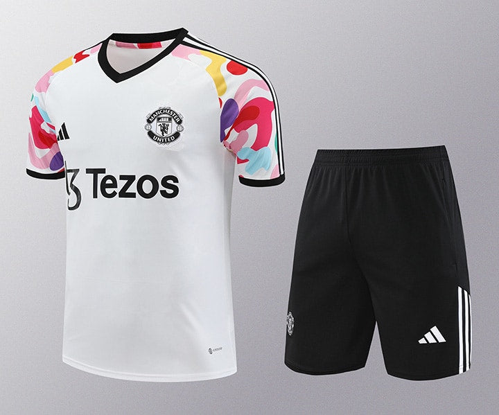 Kit Treino Manchester United 24/25 - Branco