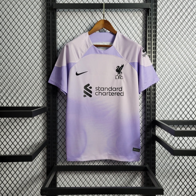 Camisa Liverpool Goalkeeper 22/23 s/n° Torcedor Nike Masculina - Roxo