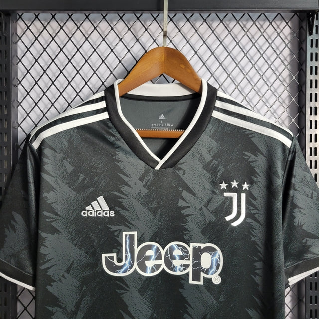 Camisa Juventus Away 22/23 s/n° Torcedor Adidas Masculina - Preto