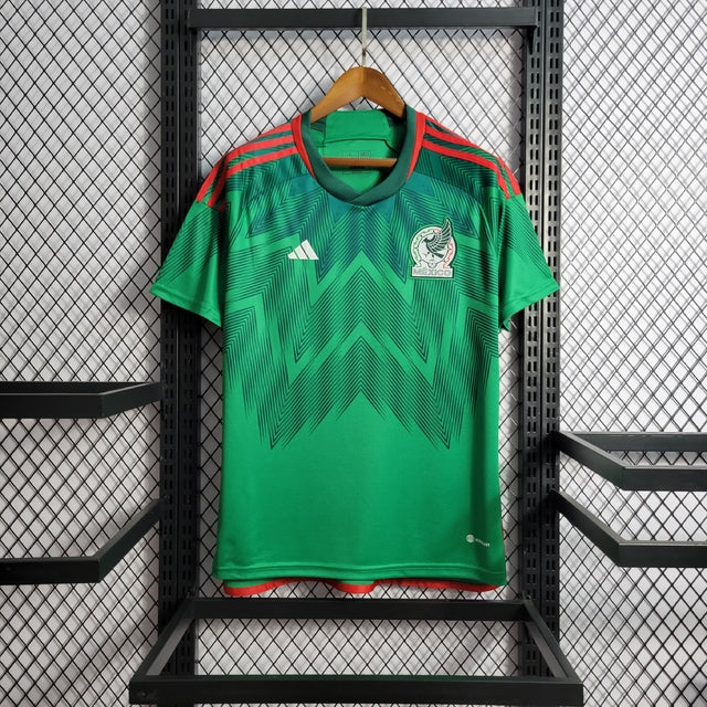 Camisa Seleção México Home 22/23 s/n° Torcedor Adidas Masculina - Verde