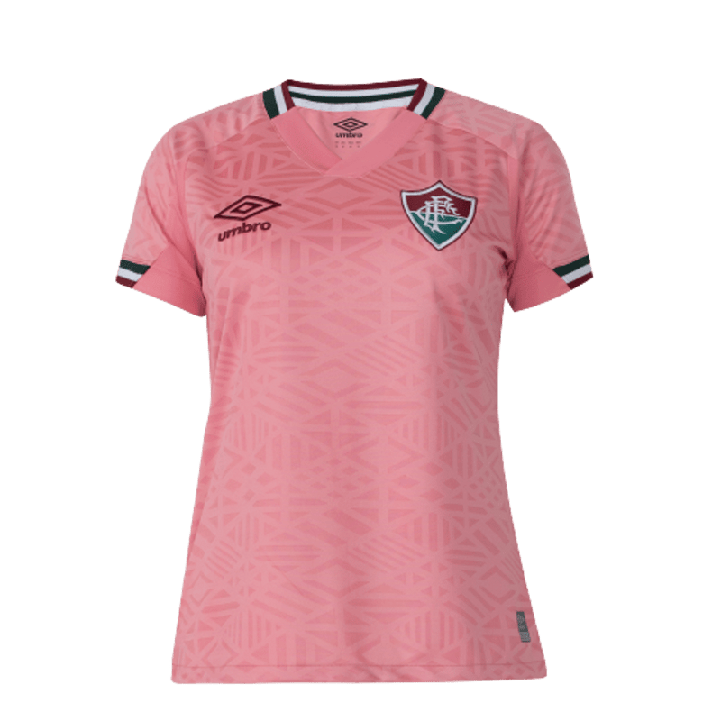 Camisa Fluminense Feminina Outubro Rosa 2022