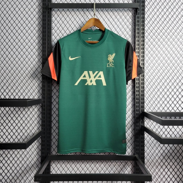 Camisa Liverpool Training Suit 22/23 s/n° Torcedor Nike Masculina - Verde