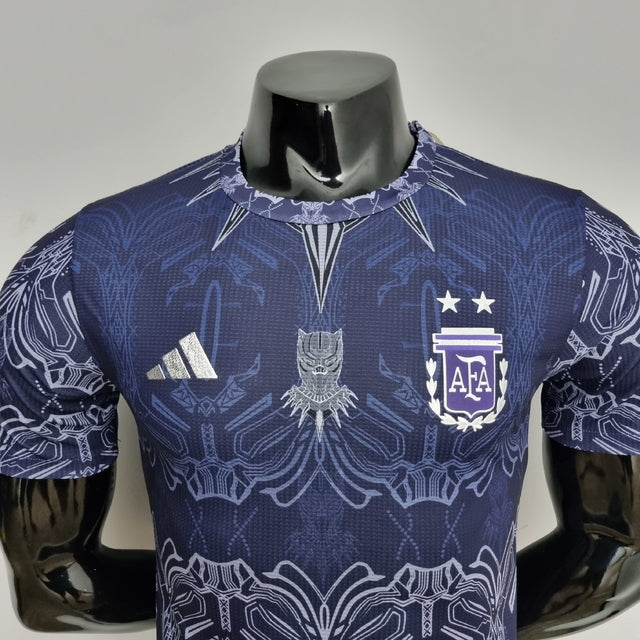 Camisa Argentina Black Panther Concept 21/22 s/n° Player Version Adidas Masculina - Azul