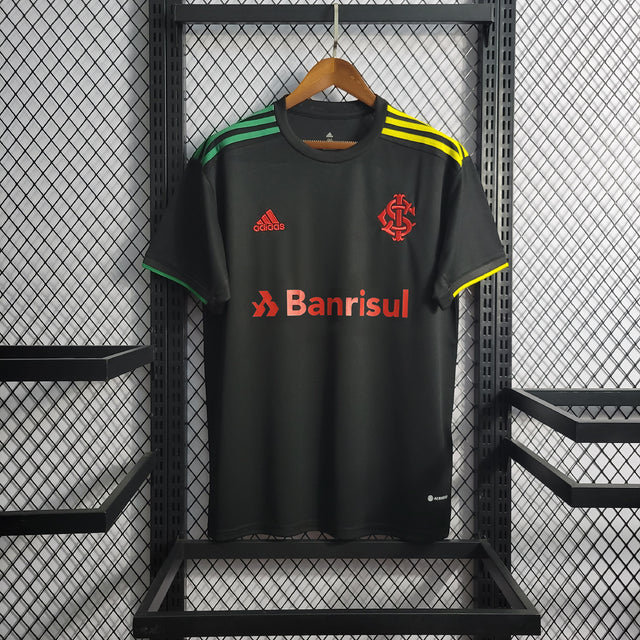 Camisa Internacional Away 2 22/23 s/n° Torcedor Adidas Masculina - Preto