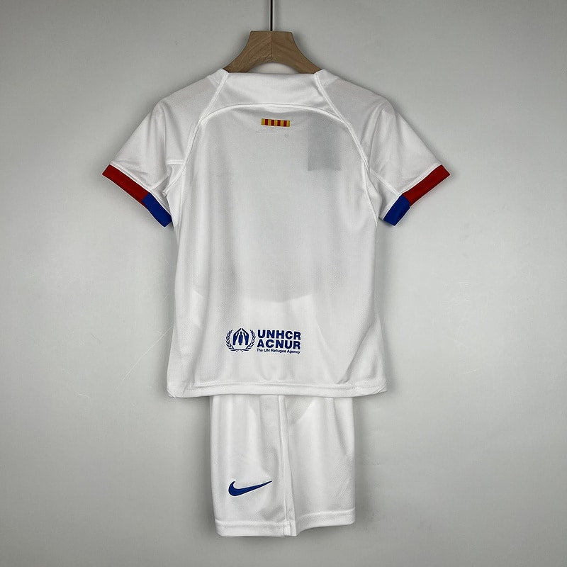 Conjunto Infantil Barcelona 2023/24 Away