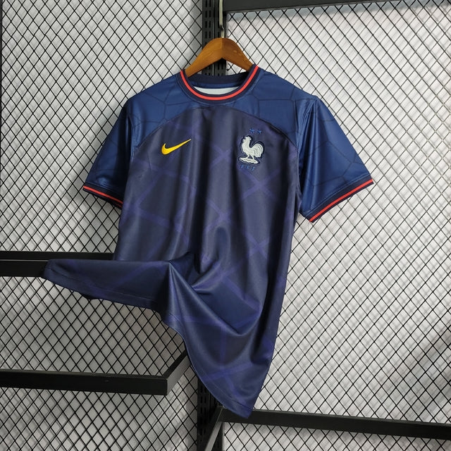 Camisa Seleção França 22/23 s/n° Torcedor Nike Masculina - Azul