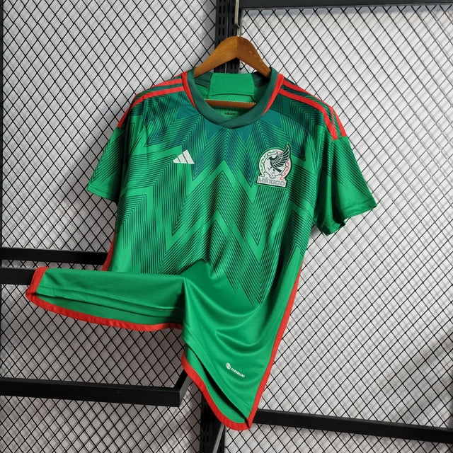 Camisa Seleção México Home 22/23 s/n° Torcedor Adidas Masculina - Verde