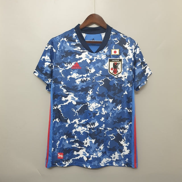 Camisa Seleção Japão Home 20/21 s/n° Torcedor Adidas Masculina - Azul